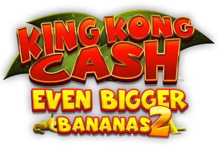 King Kong Cash slot series King Kong Cash Even Bigger Bananas 2 slot game mrq online casino jungle amazon slots palm trees monkey games real money bets palm tree logo