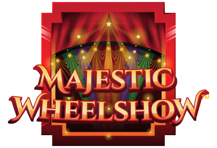 Majestic Wheelshow live casino game wheel gameshow live host interactive games mrq online casino real money bets stage show