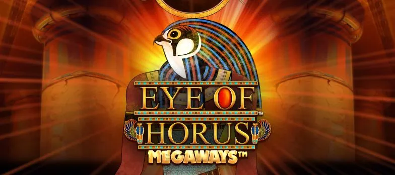 aztec eye of horus megaways slot game ancient Egyptian games online mrq online casino Egyptian temple pillars real money bets big time gaming