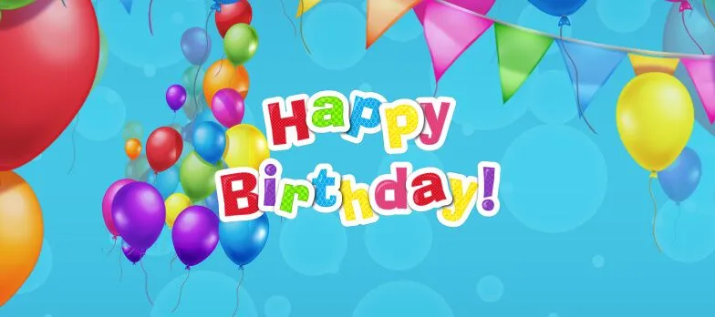 happy birthday slot game eyecon game provider birthday themed video slots balloons party celebration MrQ online casino real money bets mobile casino