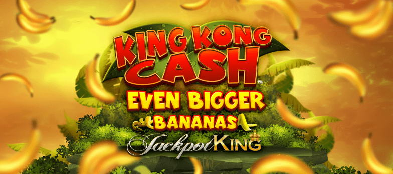 King Kong Cash Even Bigger Bananas Jackpot King mrq online casino slot game king jackpot yellow banana