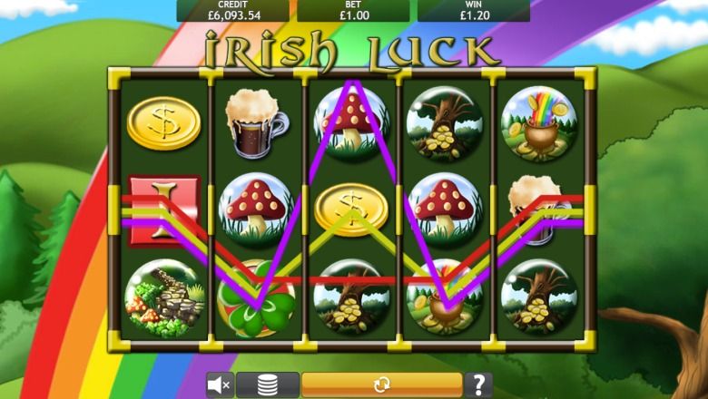 Irish luck slot screenshot