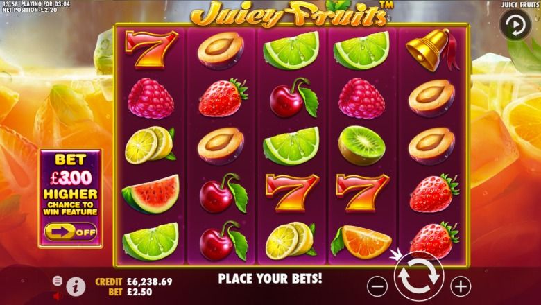 Juicy Fruits slot screenshot