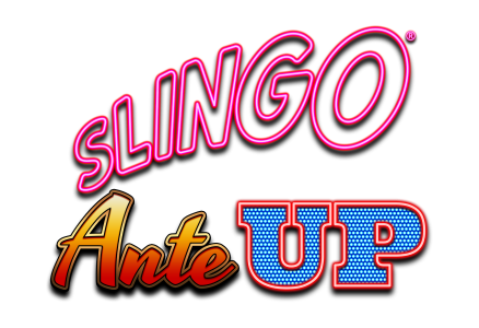 Slingo Ante Up slot game slingo casino games cash prizes mrq online casino real money bets neo sign