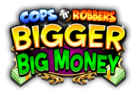 Cops n Robbers slot game siren cop money stacks dollar bills mrq online casino