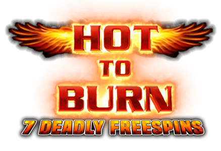 Hot to Burn 7 Deadly Free Spins slot game MRQ online casino flames eagle wings fruit machine