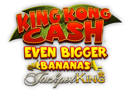 King Kong Cash Even Bigger Bananas Jackpot King mrq online casino slot game king jackpot banana logo