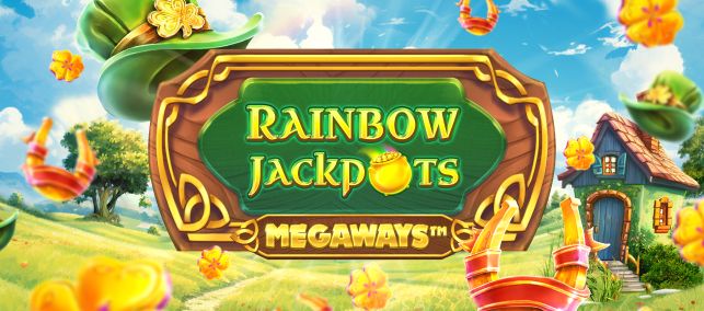 Rainbow Jackpots Megaways online slot game MrQ online casino Irish themed slot