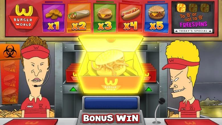 Beavis and Butthead slot screenshot