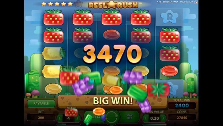 Reel Rush slot screenshot